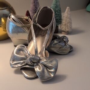 Joyfolie Lucia Kitten Heel Metallic Gold Youth Size 2